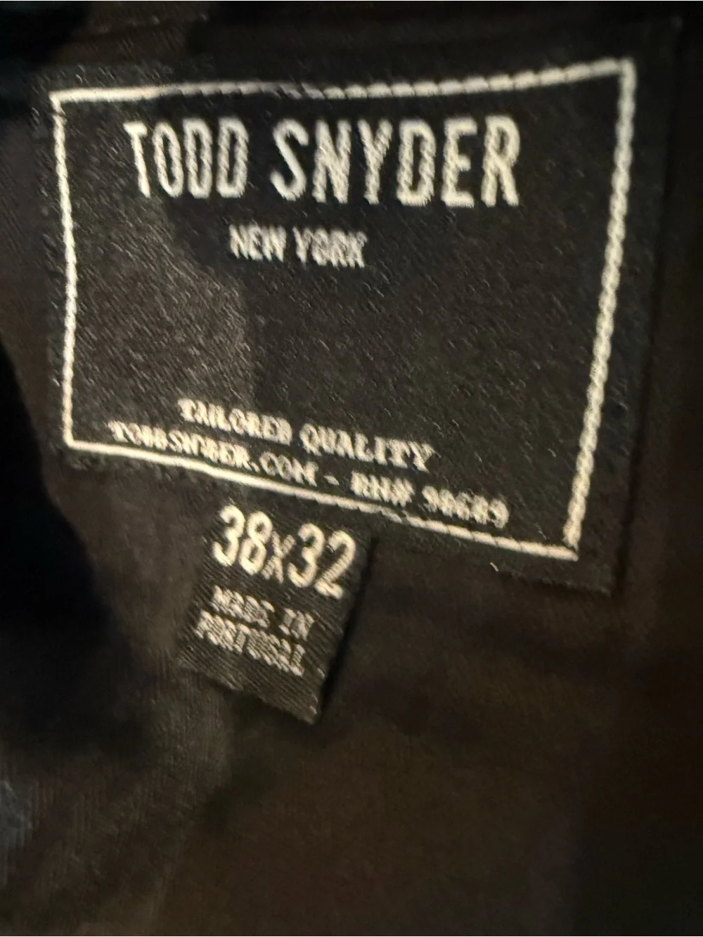 Todd Snyder. Italian Wool Sutton Trouser w/Stretch. Brown Glen Plaid. 38.